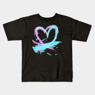 Artistic Heart Kids T-Shirt